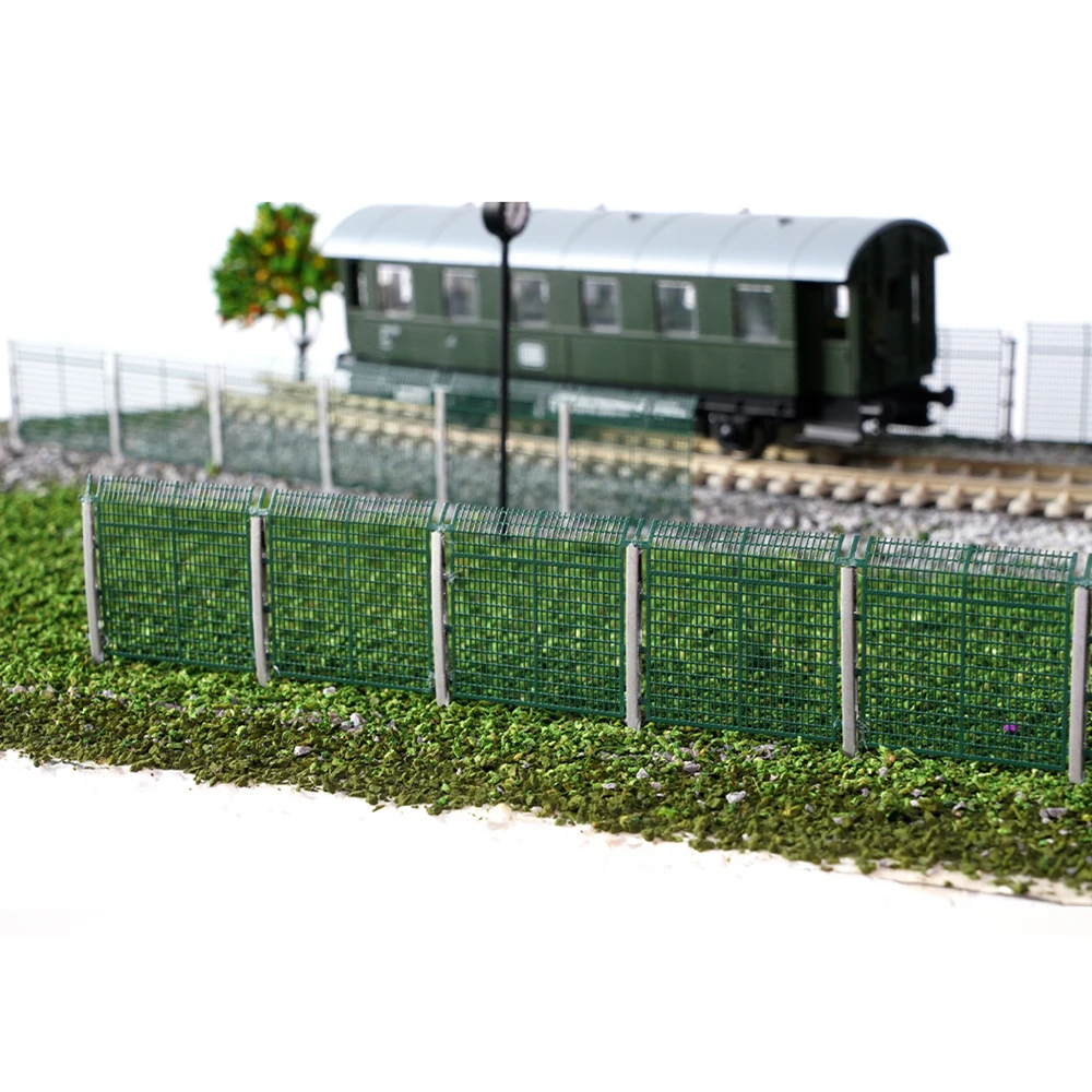 Modell Drahtgeflecht Zaun Kettenglieder Zaun HO Gauge Modell Eisenbahn Szene Gebäude Layout