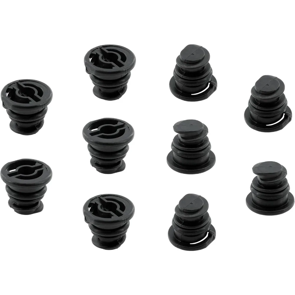 10/20PCS 06L103801 Tappo di Scarico Olio Motore Tappo A Vite Coppa Dado Bullone Nero per il Nuovo Audi A4L/Q5 Volkswagen Golf Passat