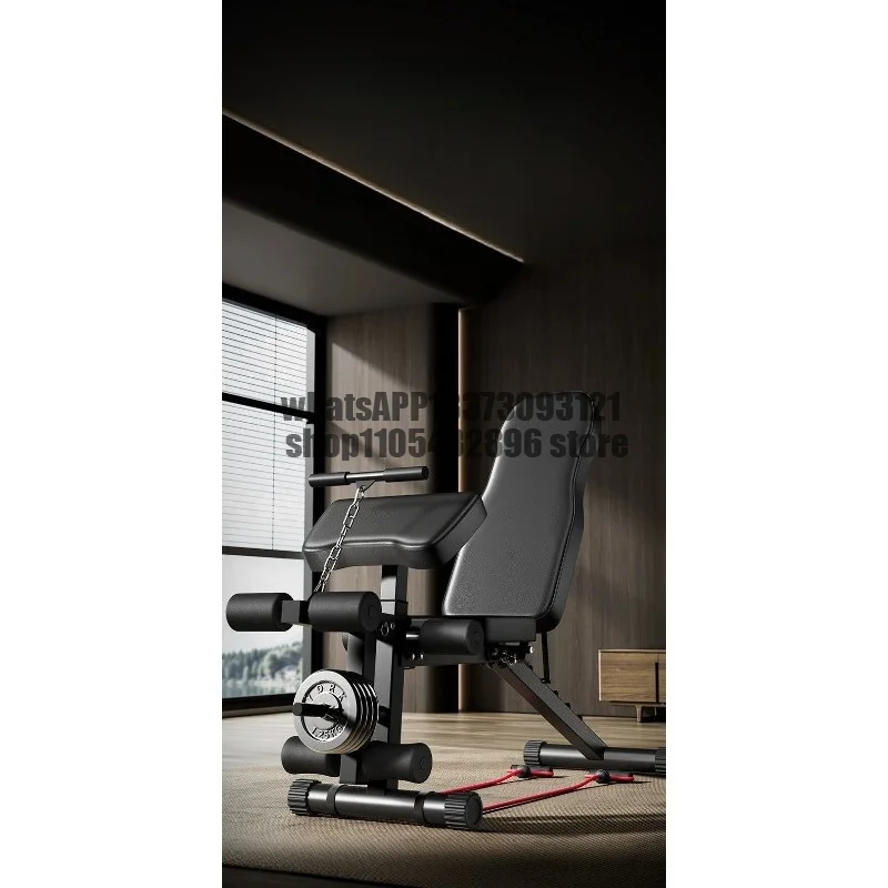 Multifunctional Dumbbell Stool Home Fitness Commercial Sit-Up Assist Men