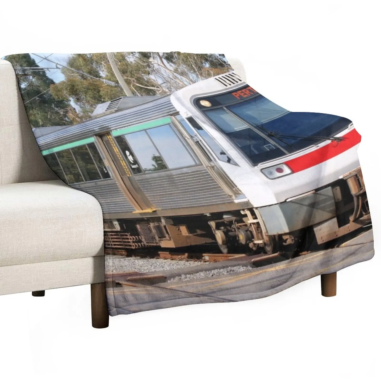 

New Train to Midland to Perth the 247 Throw Blanket decorative warm winter Blankets