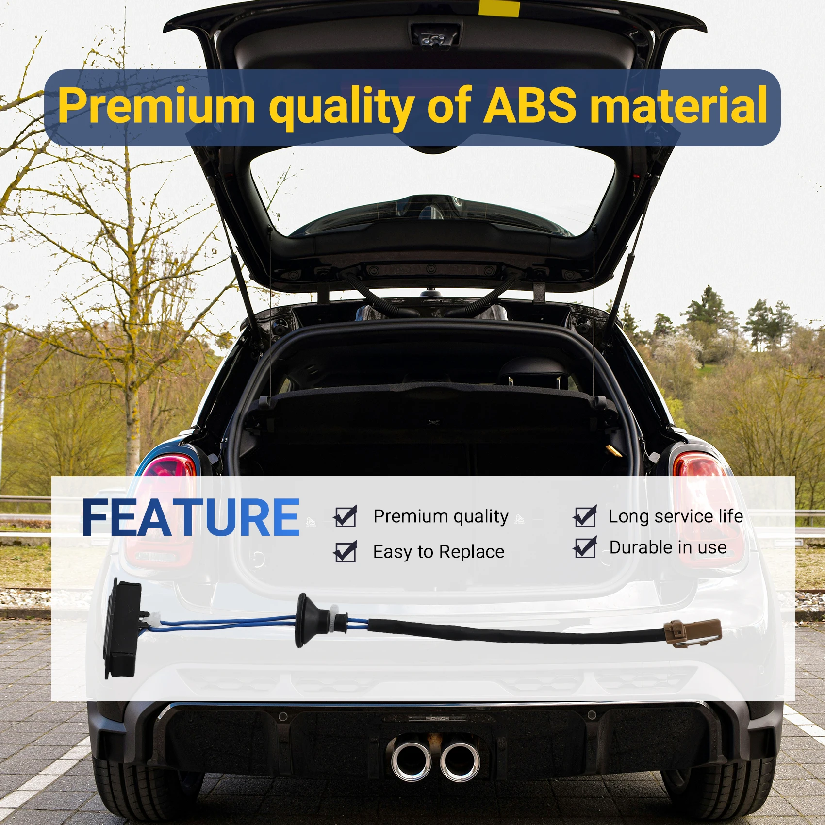 

ABXN-25380-9W50A Переключатель задней крышки багажника автомобиля для Nissan Versa SL 2012-2019 253809W50A