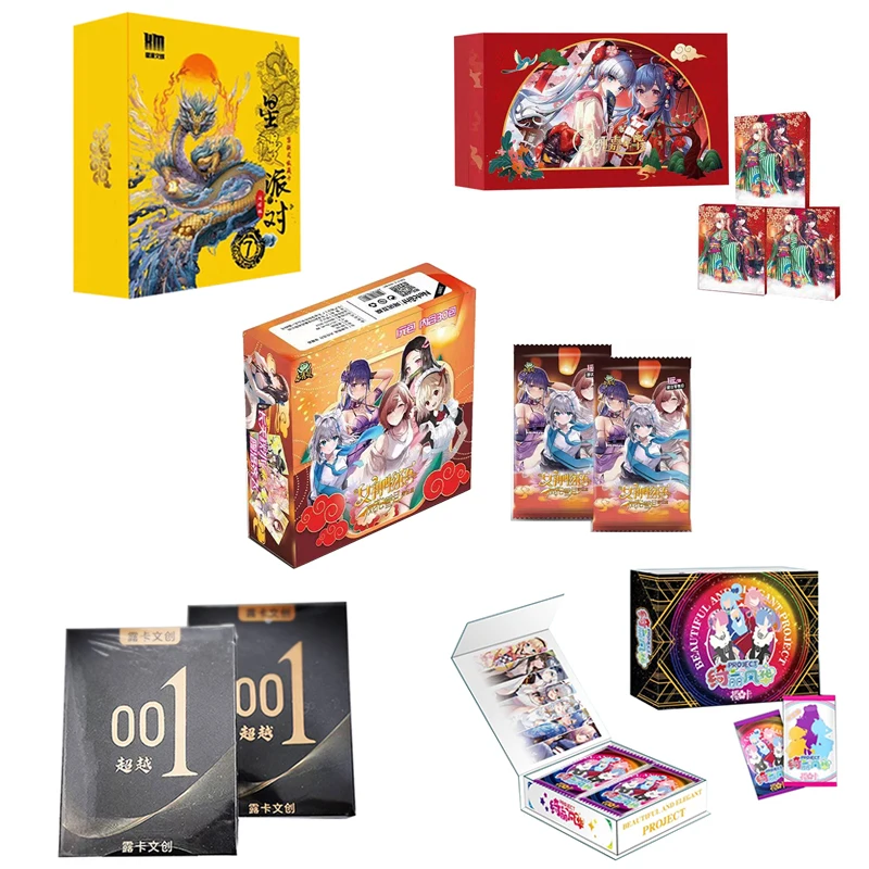 Goddess Story Collection Cards Box Booster Premium Sexy Anime Table Playing Game Board Cards