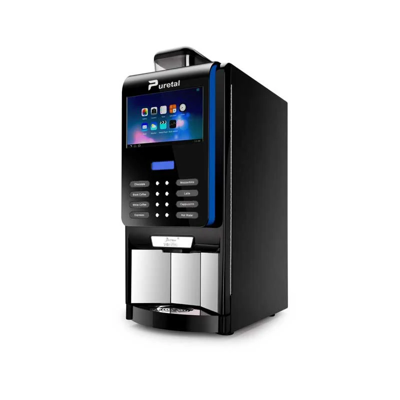 

Full Automatic Portable Heating Element Touch Screen Pod Cafe Coffee Making Machine, please enquire for shipping costs.