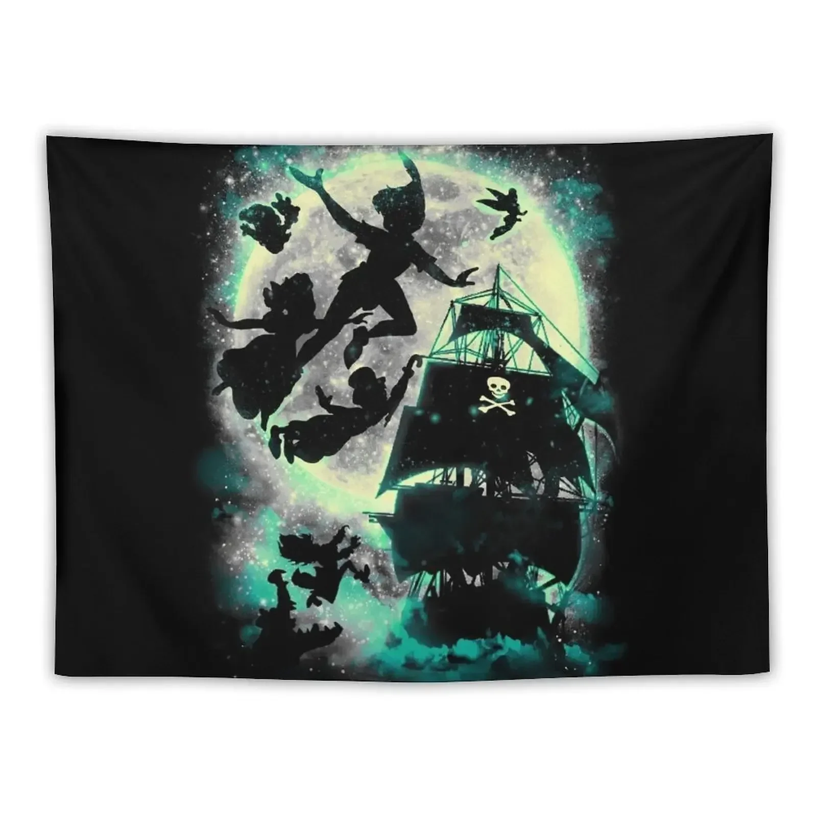 Take me to Neverland Tapestry For Bedroom Wallpaper Bedroom Aesthetics For Room Home Decor Aesthetic Tapestry