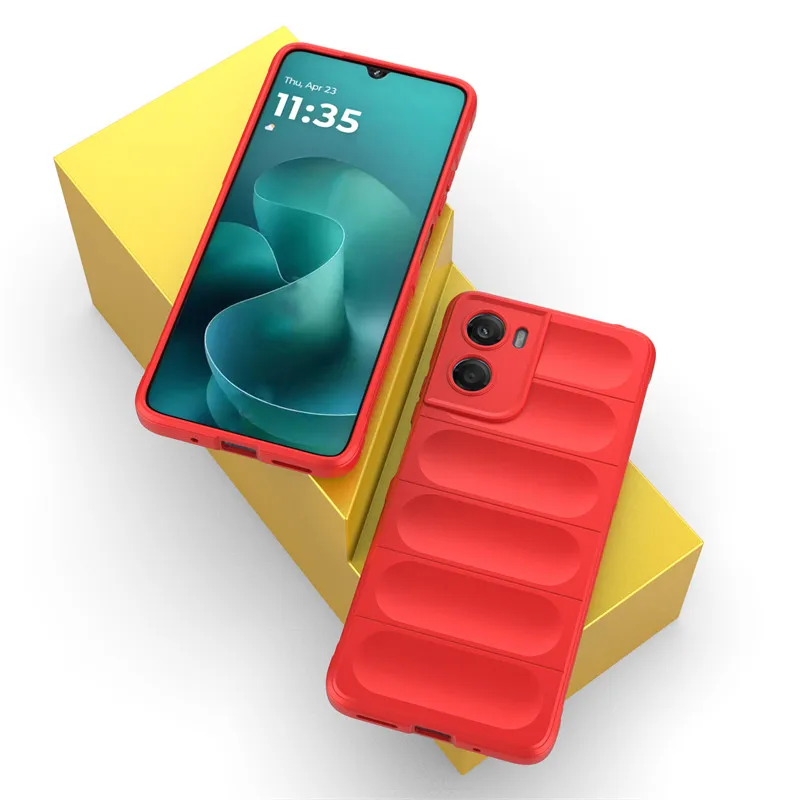 Für Motorola Moto G06 Fall Motorola Moto G06 Abdeckung Stoßfest Anti-fingerprint TPU Silikon Telefon Abdeckung Für Motorola Moto G06