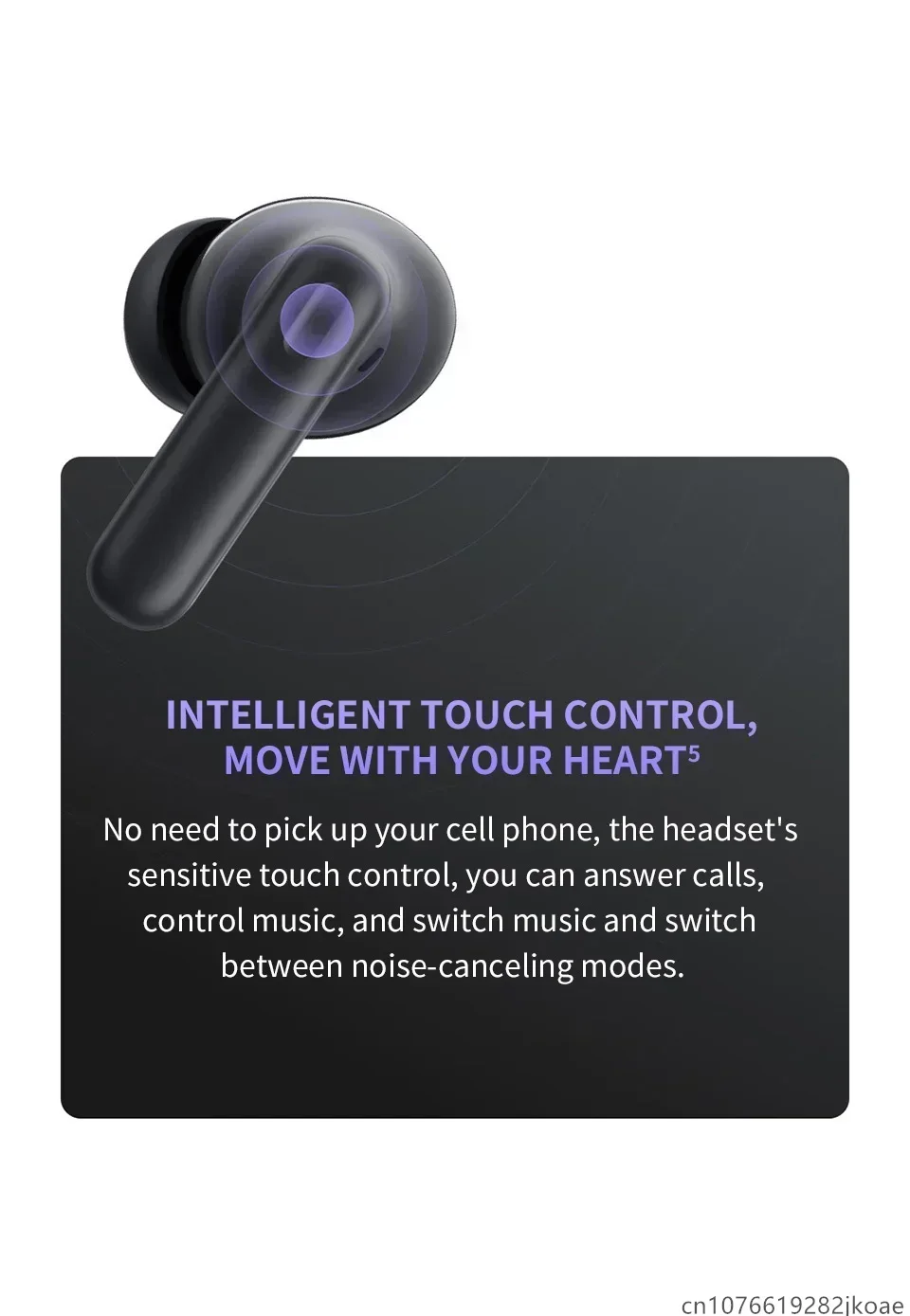 realme Buds T310-Kopfhörer, 46 dB, aktive Geräuschunterdrückung, kabellose HiFi-Kopfhörer, Bluetooth 5.4, Spiel-Musik-Headset, lange Standby-Zeit – Detail 20