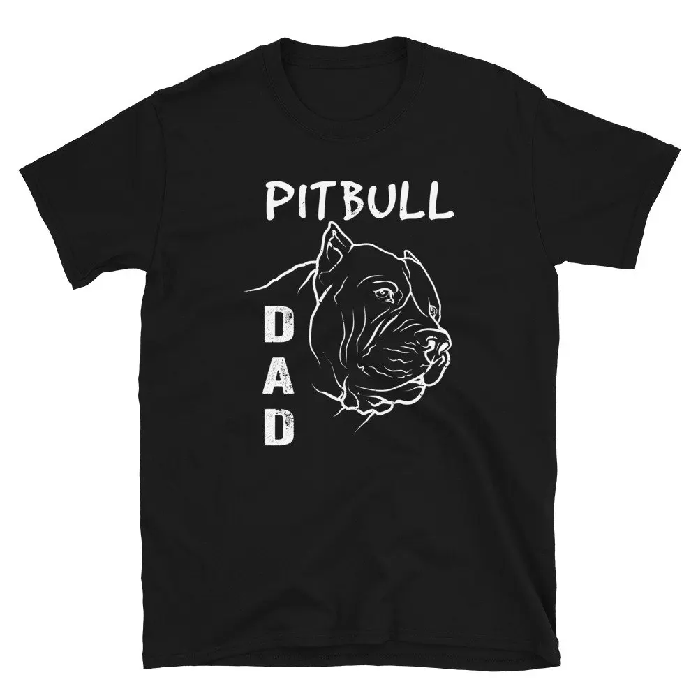 Pitbull Dad T Shirt Pit Bull Pittie Pitty Lover Pet Owner Dog