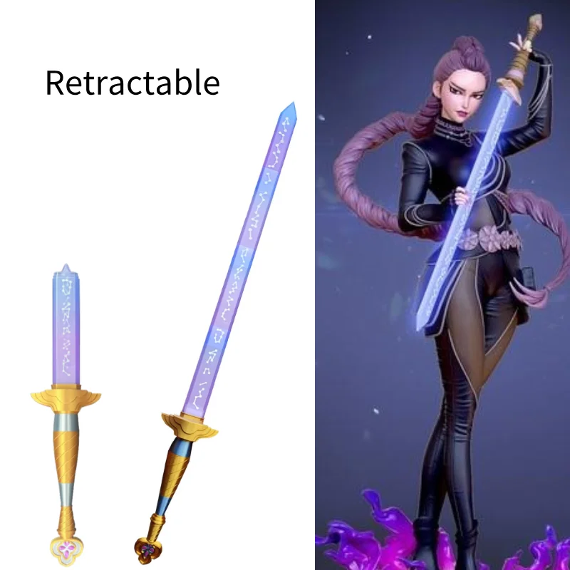 

Demon Hunter Rumi Roleplay Sword with Symbol 3D Printed KPop Roleplay Props party Carnival Cosplay Costume Accessories