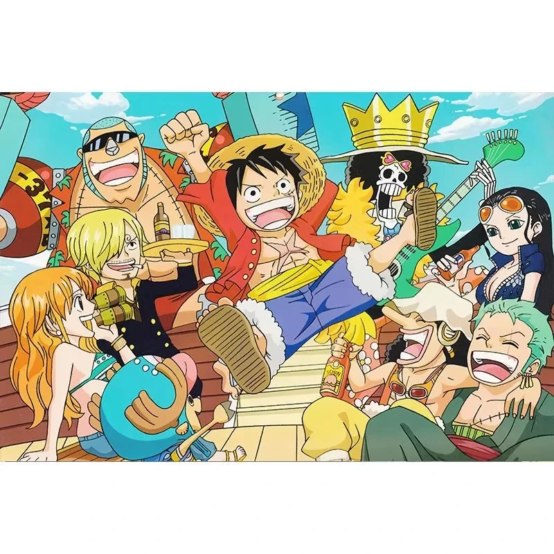 One Piece Worst Japanese Anime Jigsaw Puzzles 500/1000/1200/2000 PCS Modern Wall Decor for Living Room Bedroom Perfect Gift