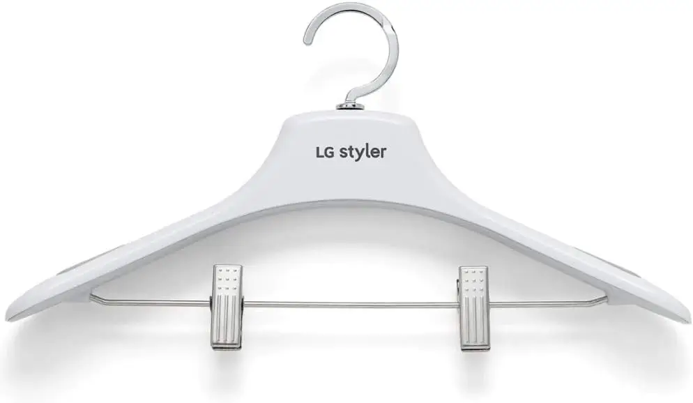 Styler Clothes Shirts Suit Hanger Holder with Non-Slip Pad, Stainless Steel Clips and Hooks