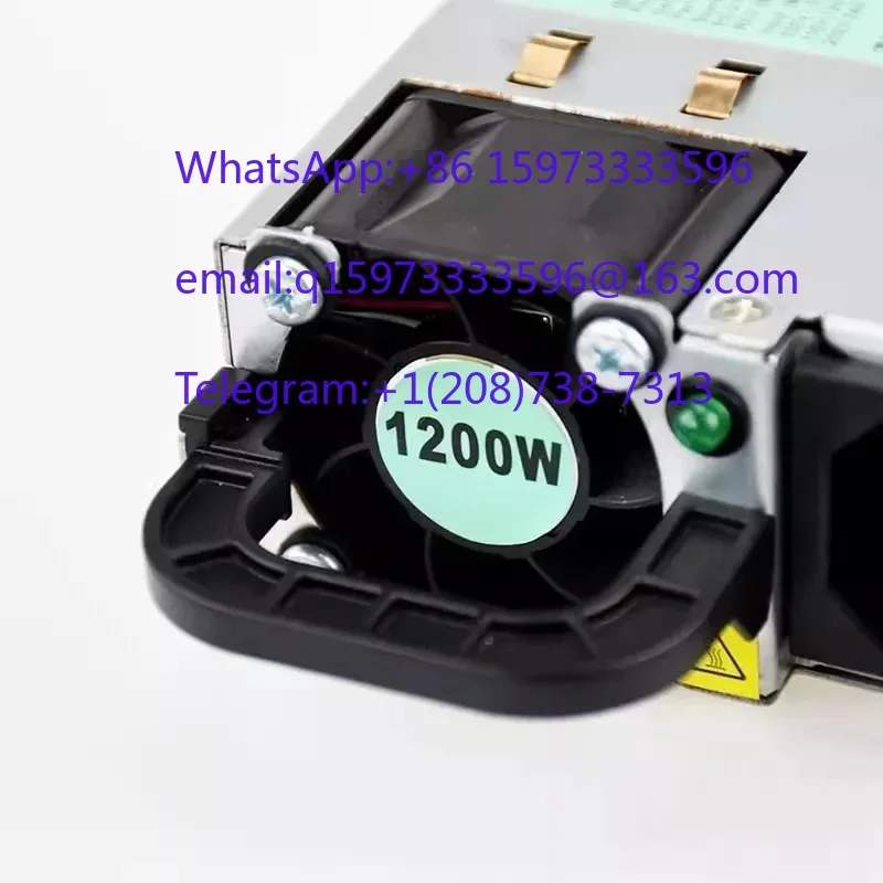 2pcs 1200W Hot Swap Server Power Supply HSTNS-PL11 PN 490594-001 498152-001 Fit H-P ProLiant DL580 G6 G7 Common Slot PSU Server