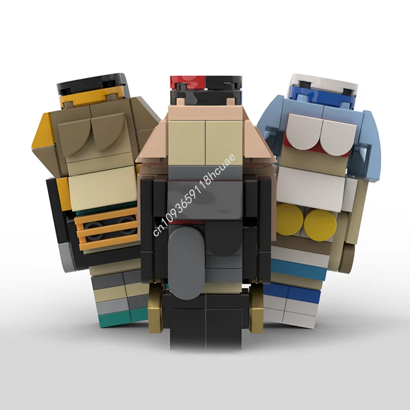 159pcs MOC De Tellers nan Model Bouwstenen Monteren Kids Modulaire ambachtelijke speelgoed idee Onderwijs Architectuur kerstcadeaus