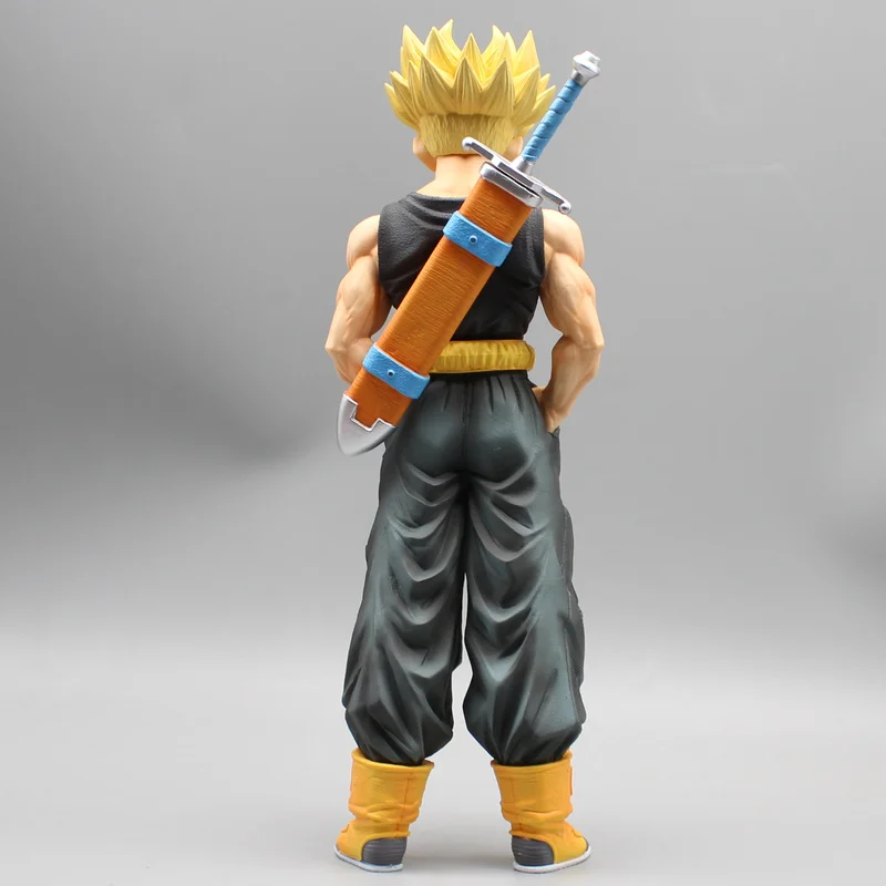 26.5cm Dragon Ball Trunks Infinite Z Fighters Anime Figure Model Gk Statue Boy Collection Desktop Decoration Ornament Toys Gifts