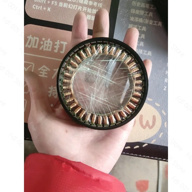 WK8110 Large Diameter Ultra-thin External Rotor Frameless Torque Motor Simulation Robot Joint Drive Module