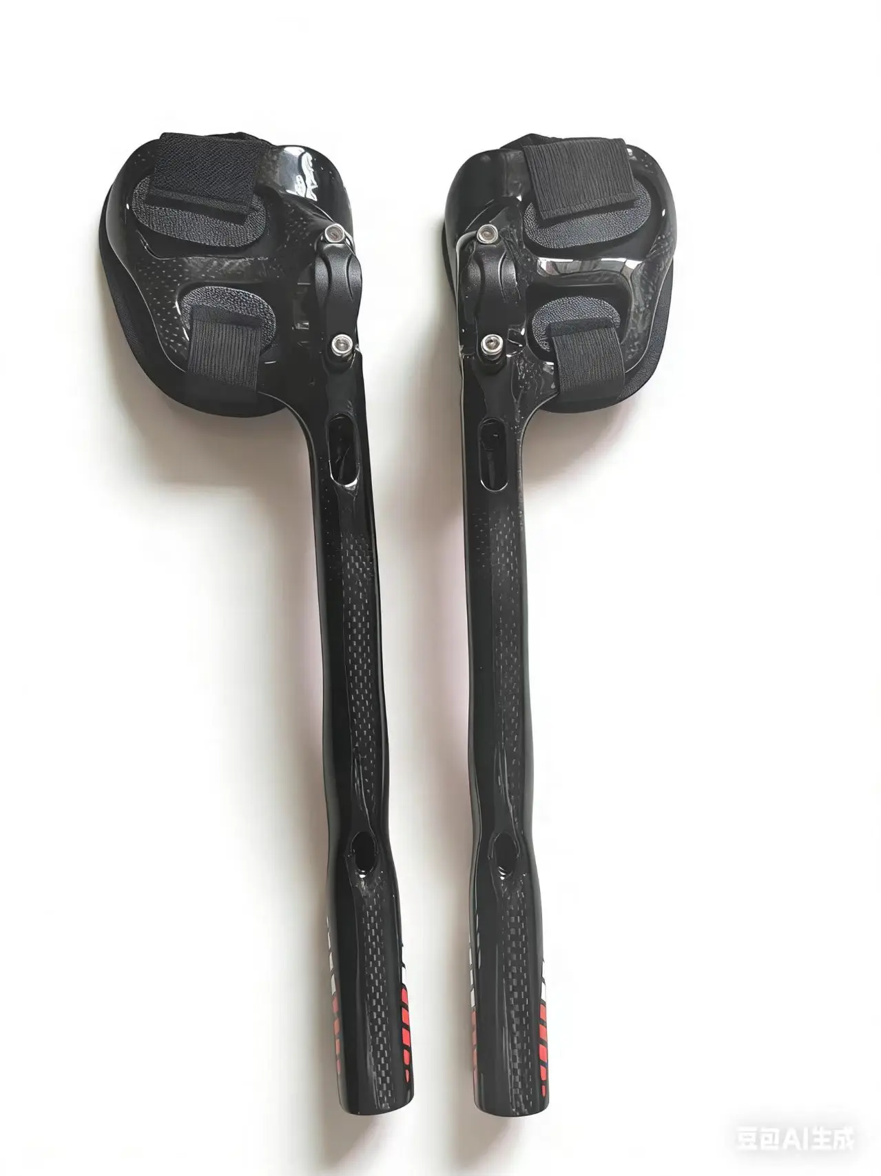 comego Full Carbon Fiber Bicycle Rest Put Handlebar Aero Carbon TT Handlebar Bike Handle Bars 3K carbon red