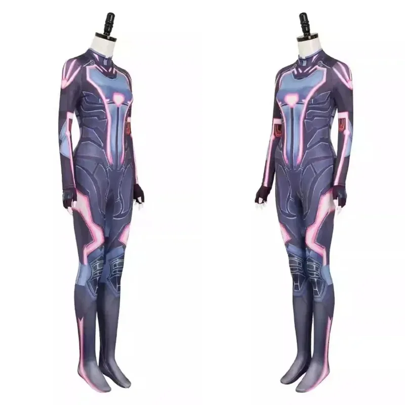 Костюм для косплея игры Split Fiction Mio, костюмы Зои, женский эластичный костюм зентай с 3D принтом, аниме, комбинезон, наряд на заказ