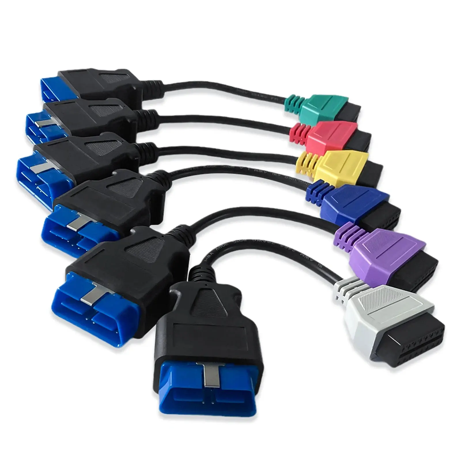 For FiatECUScan/Multiecuscan OBD2 Diagnostic Cable For Fiat/Alfa Romeo/Lancia OBDII Car Diagnostic Adapter Cable CAN/Airbag/ABS