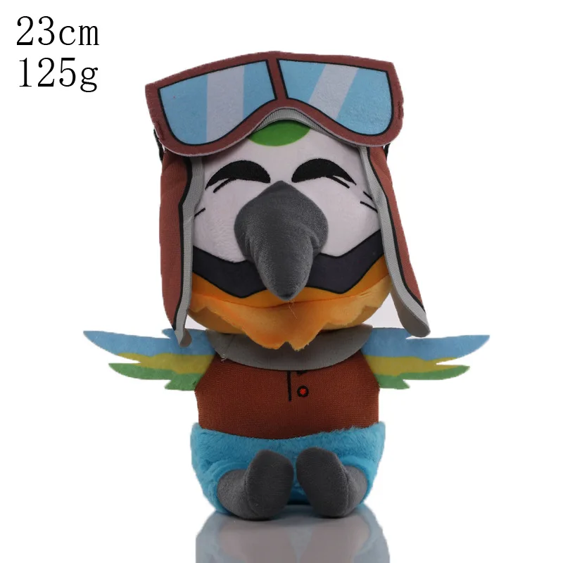 Indigo Park Rambley Peluche Bambola 20-26 cm Ara Mollys Fings Leon Rambley Procione Peluche Morbido Animali di Peluche Giocattoli Regalo