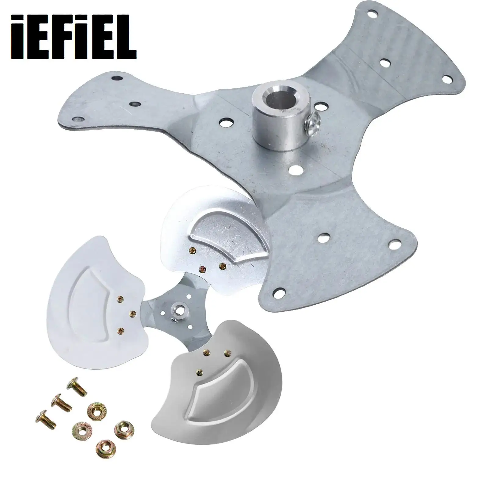 Thickened Aluminum Fan Blade Industrial Floor Fan Blade Electric Fans Accessories Part for 12/14/16inch Ground Fanner Blade