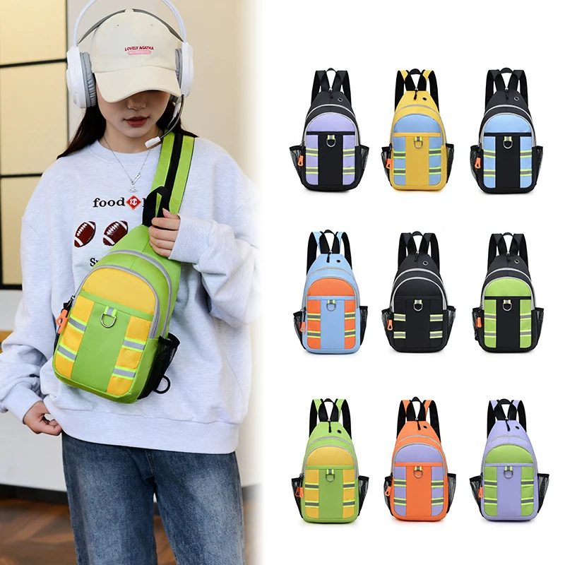 

Chest Bag Women Satchel Bags Portable Shoulder Pack Large Capacity Crossbody Packs Multifunctional Daypack Waterproof Backpack