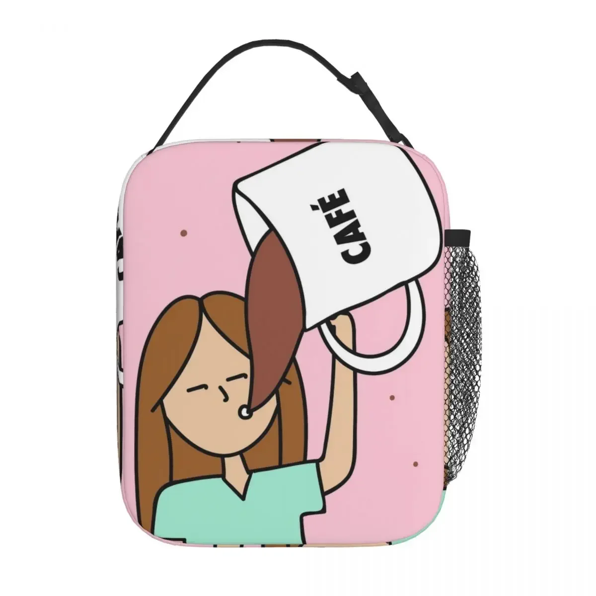 

Cartoon Doctor Nurse Merch Insulated Lunch Bag For School Enfermera En Apuros Food Storage Bag Cooler Thermal Lunch Boxes