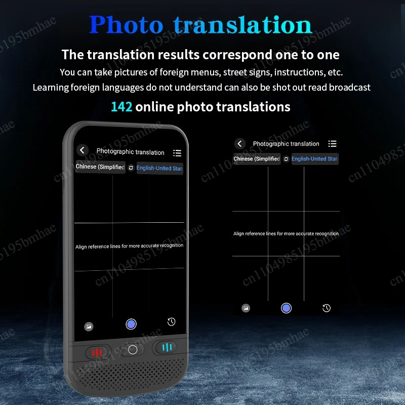Multilingual translator Simultaneous translator Offline travel abroad