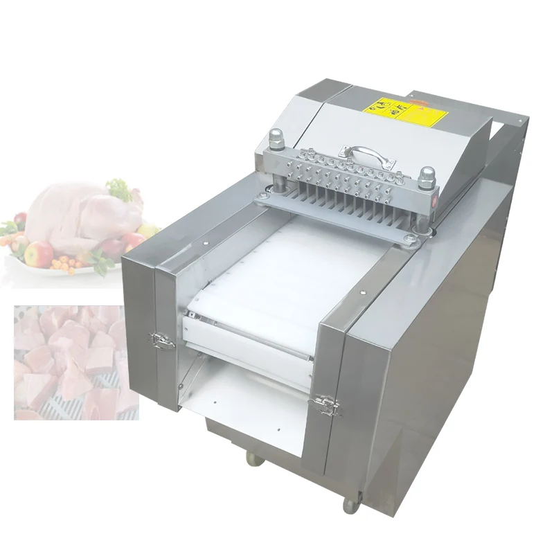 

Chicken Block Chopping Machine Automatic Cutting Machine Rib Cutting Machine Chicken Duck Fish Goose Cutting Machine