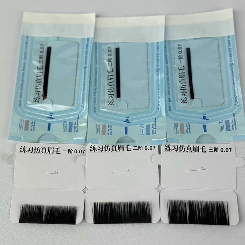 Authentic Real Eyebrow AI Master Practice Native Cloned Eyebrow Hair Without Hair Follicles For Beginners