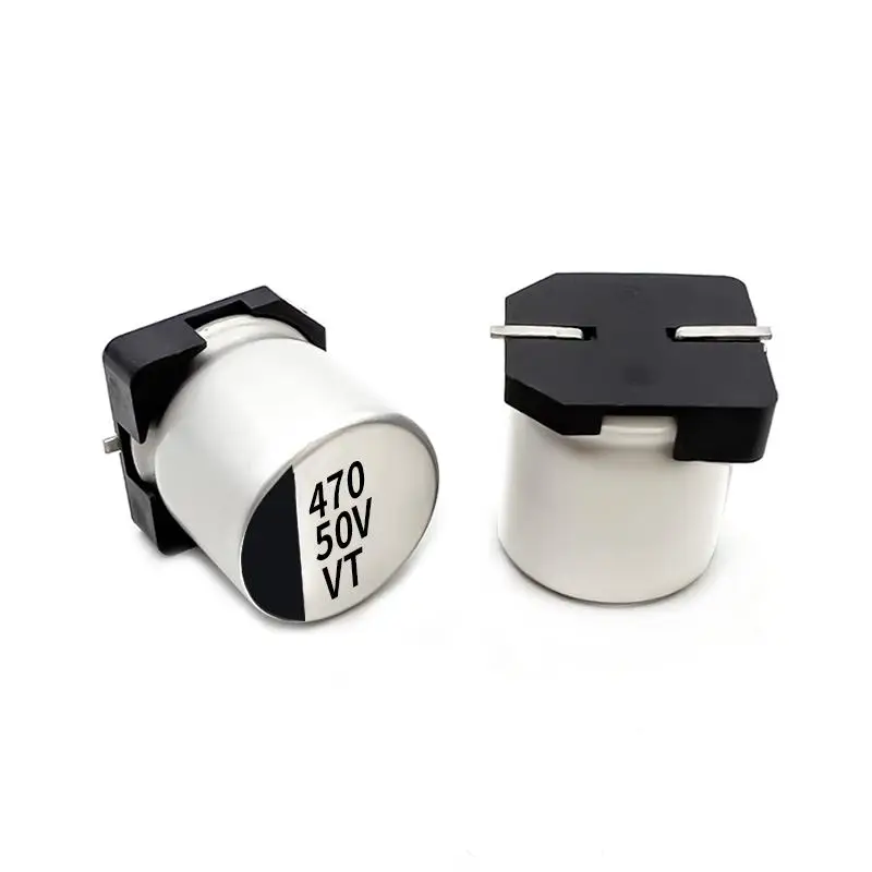 Pack of 10 SMD chip electrolytic capacitors 10V 16V 25V 35V 50V 10uF 22uF 47uF 100uF 220uF 470uF 330UF Multiple sizes available