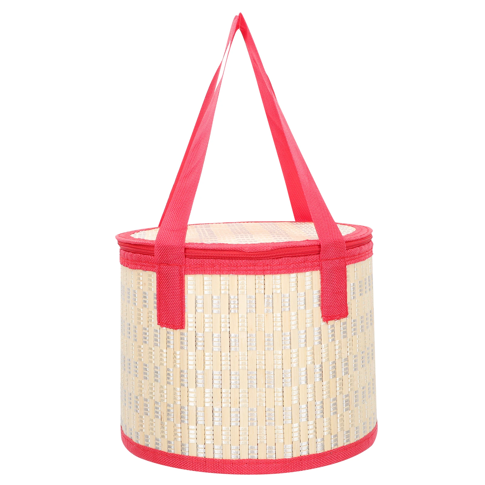 

Bamboo Basket Packaging Box H woven Storage Container Moon Cake Gift Crate Fruit Egg Kitchen Bar Item Portable Picnic Basket