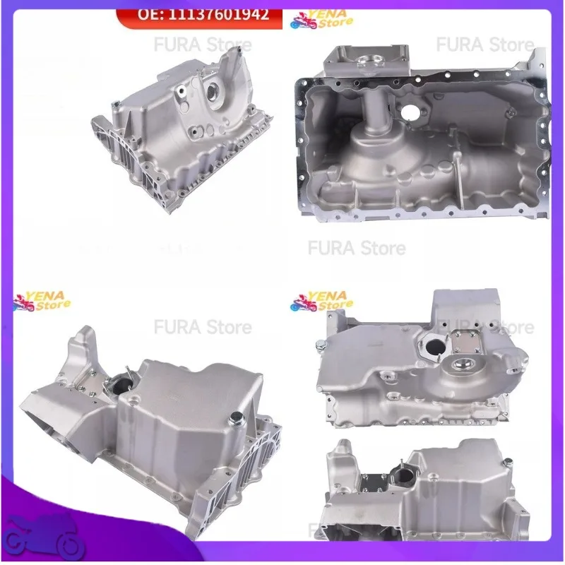 

Подходит для BMW F10 F10N F11: Алюминиевый поддон картера (артикул 11137601942) – Быстрая доставка, прочный компонент двигателя, автозапчасти