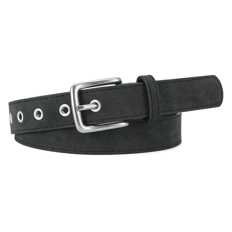 Ceinture en PU Givrée Bergame d'Iillac pour Femme, Fouet Senior, Vêtements Décoratifs Assortis, Nouvelle Collection