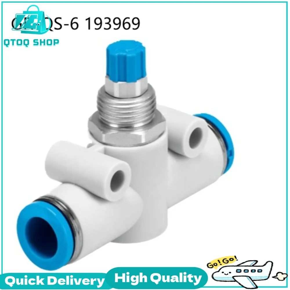 

For FESTO New Parts one-way throttle valve GR-QS-6 193969