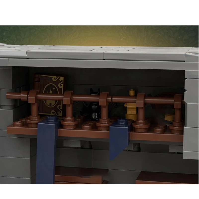 Moc Mattoni da costruzione La Chiesa "Nook del libro Modello Tecnologia Castello modulare Modello Blocchi Regali Giocattolo di Natale Set di assemblaggio fai-da-te