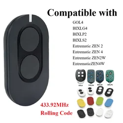 Entrematic Ditec zen2 / zen4 433MHz Rolling Code Ditec Entrematic ZEN2W ZEN4W ZEN2C Garage Door Remote Control