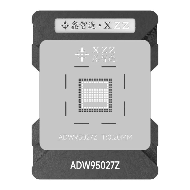Трафарет XZZ BGA для Audi A4/Q5, автомобильный чип ADW95027Z-05, прецизионный трафарет для реболлинга BGA с прямым нагревом, платформа для посадки олова