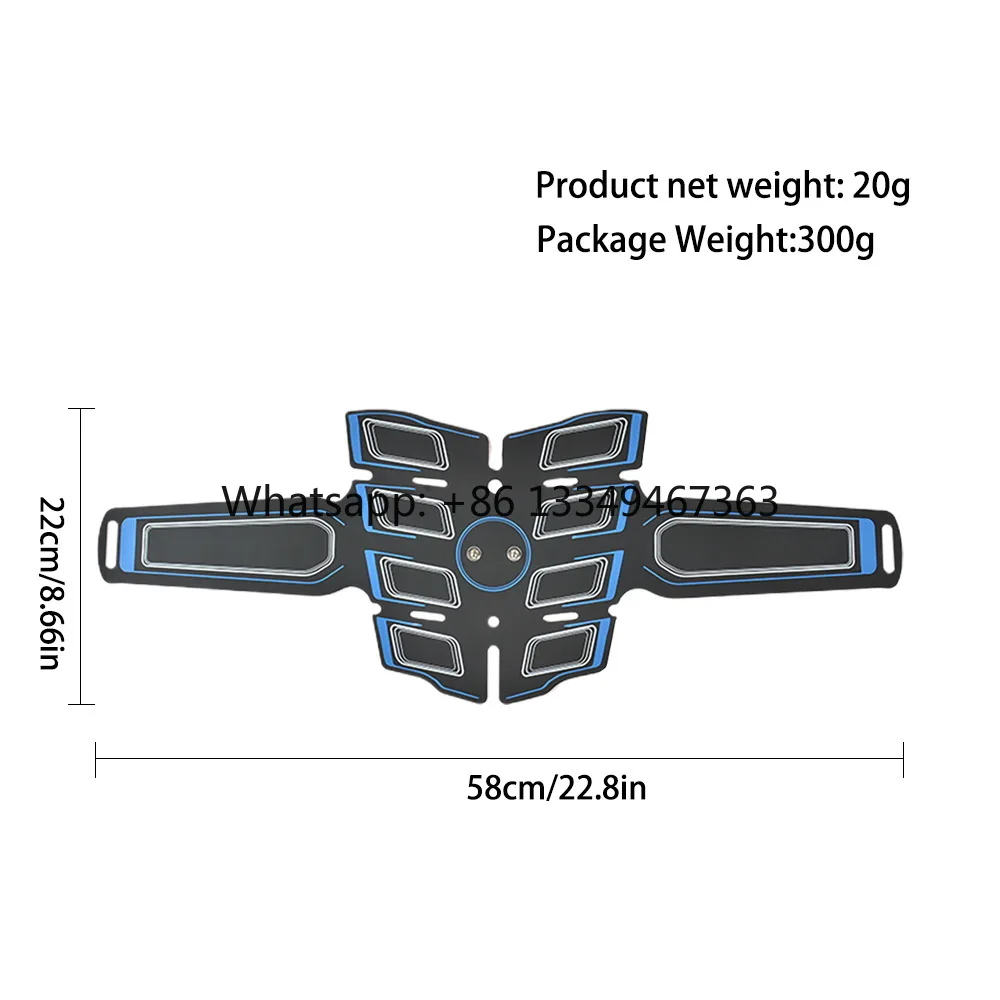 abs-刺激装置フィットネス機器-6-腹部トーニングベルト筋肉トレーナーホームマシンフィットネスワークアウト機器高速配送