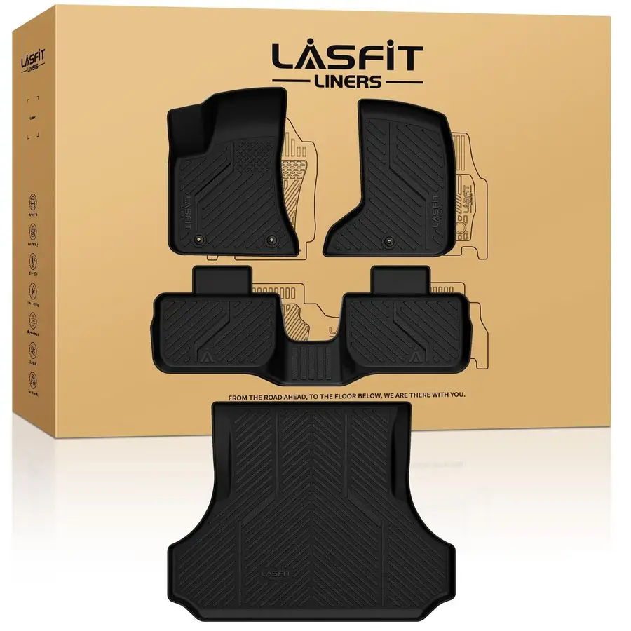 

Floor Mats amp Trunk Mat for Dodge Charger 20112023 AWD, for Chrysler 300 20112023 AWD, Fit Without Subwoofer, All Weather TPE C