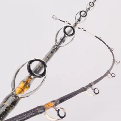 ZZ229 1.3m 1.6m 1.8m 2.1m 2.4m 2.7m Deep Sea Boat Electric Reel Slow Jigging Rod Bait 300-1500g Safe Load 15-30kgs