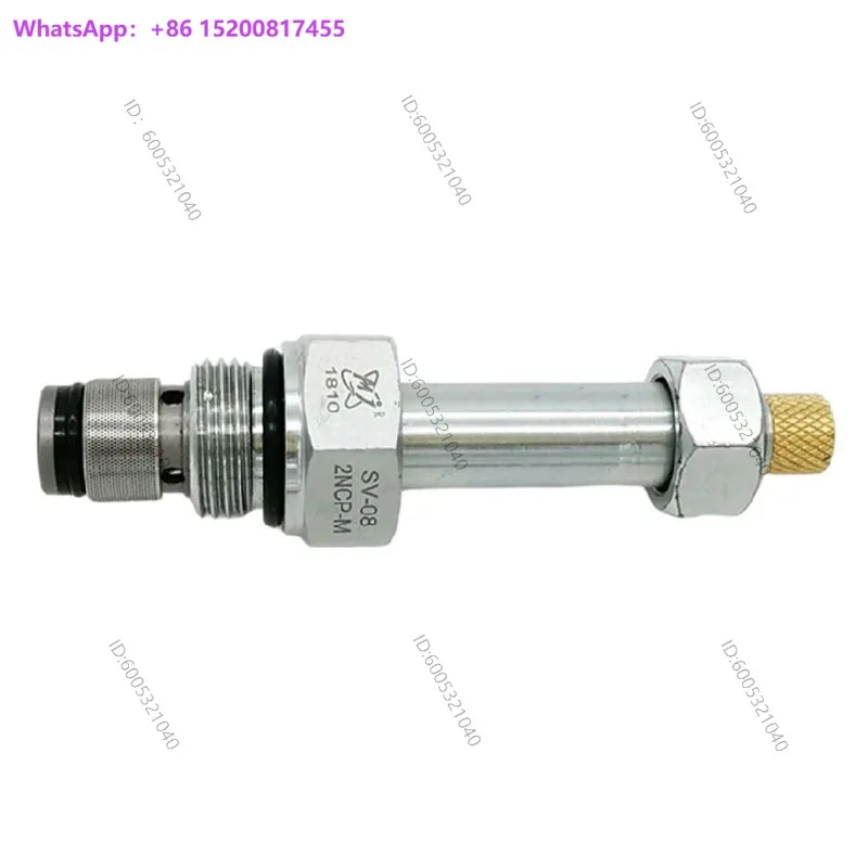 Two-position two-way threaded cartridge valve with handwheel SV-08-2NCP-M power unit solenoid valve lift valve core