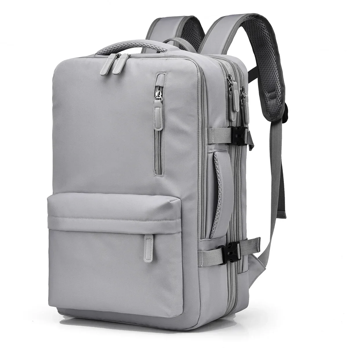 Multi-layer casual backpack Large capacity backpack can be expanded by 180