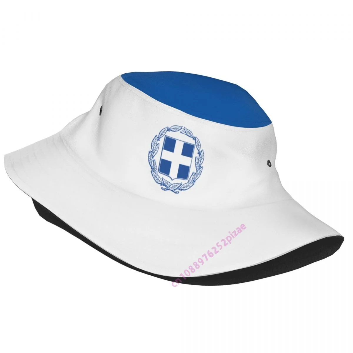 

Greece 3D Flag Men Women Bucket Hat Outdoor Sun Protection Cap Breathable Mesh For Fisherman Camping Hiking