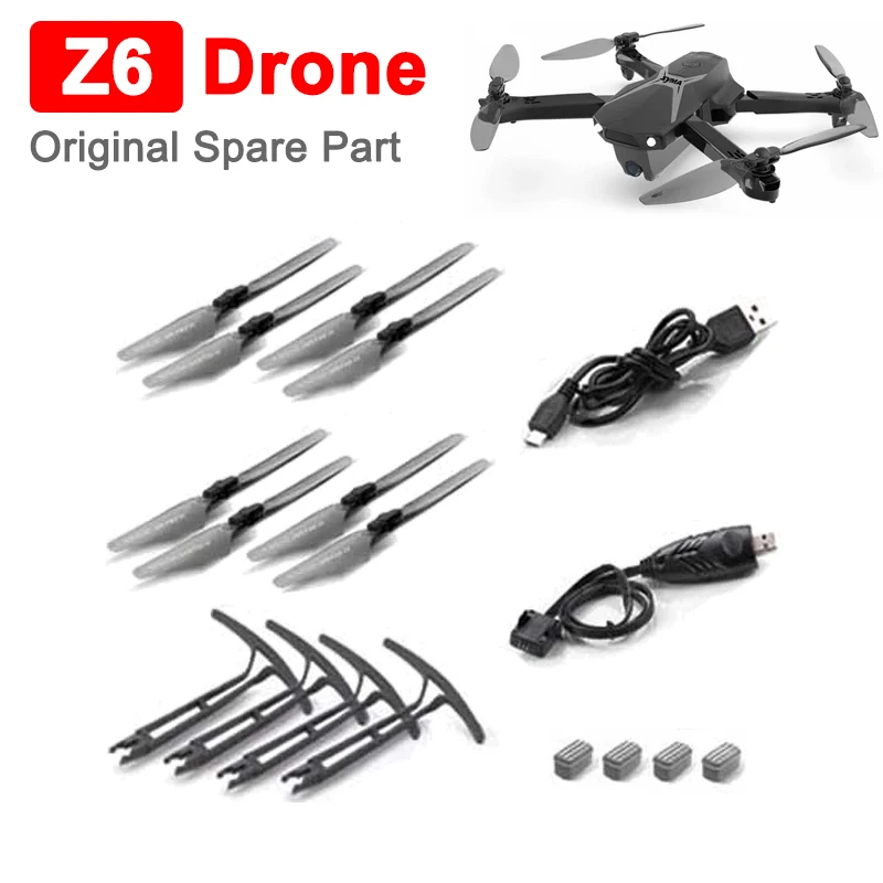 

SYMA Z6 GPS Drone Original Spare Part Propeller/Protective Frame/Gear/Motor Engine/Controller/Arm Shell/Foot Pad/ Charger etc.