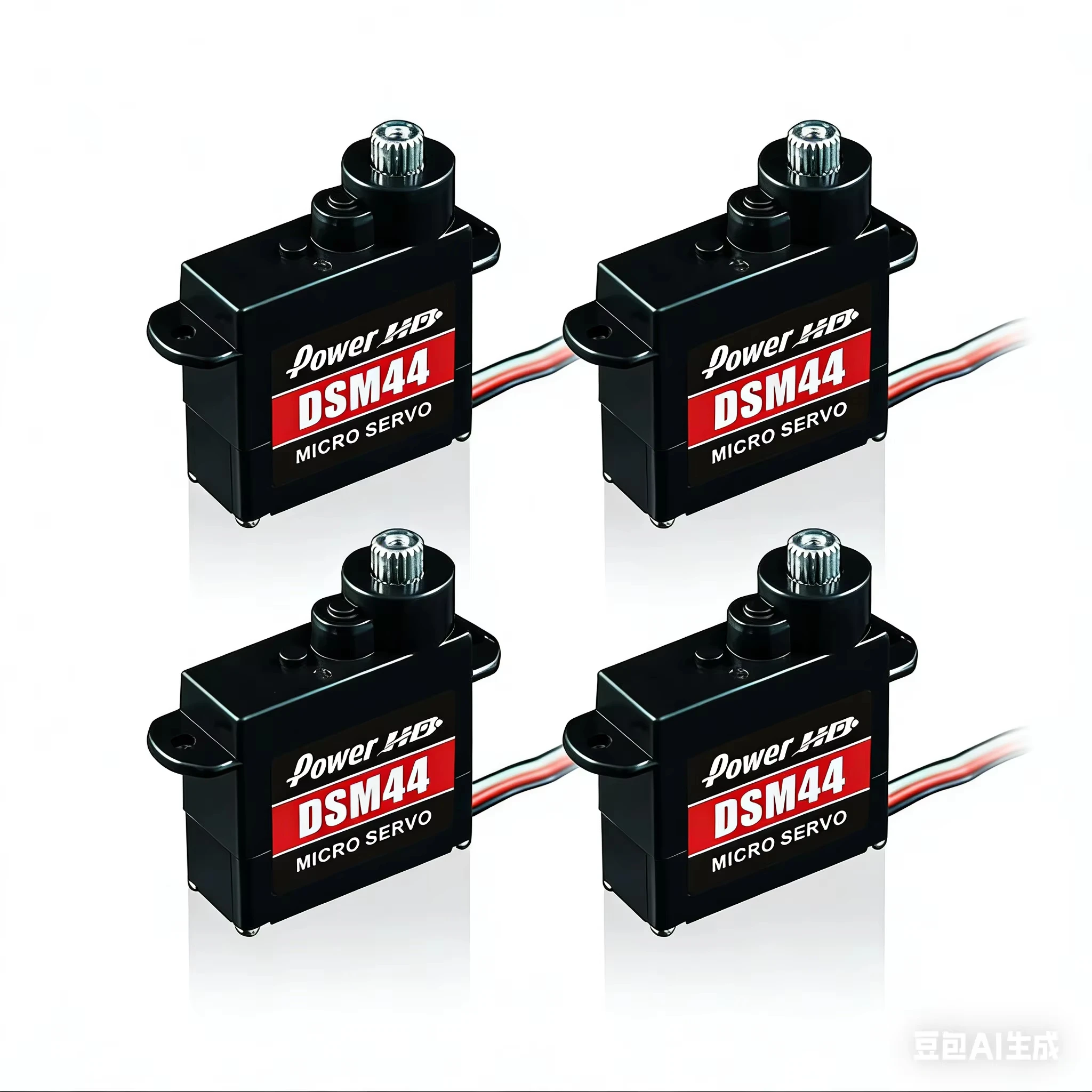 1/2/4 Pieces Power HD HD-DSM44 4.4G Micro Digital Servo 1.6kg/5.8g 20TW/ Metal Gears for F3P/ EPP/ KT Planes