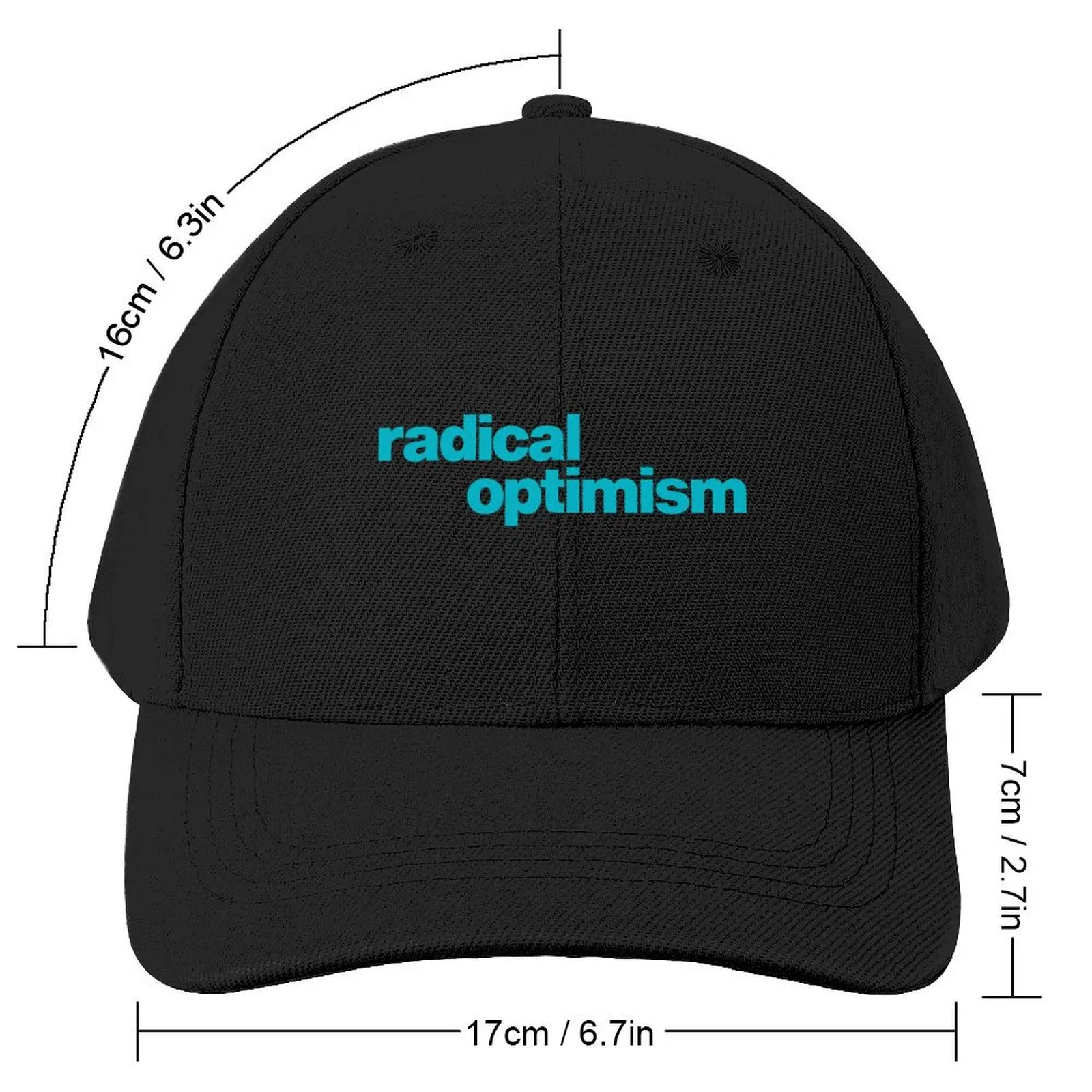 radical optimism Baseball Cap Dropshipping black Women's Beach Men's