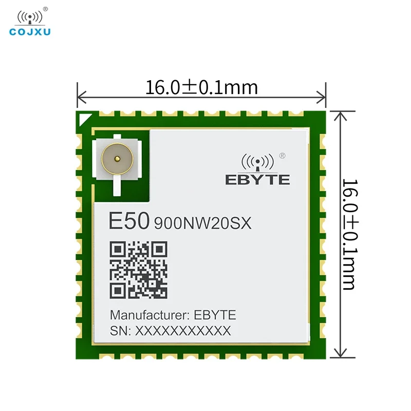 EFR32FG23 868/915MHz WM-BUS Wireless SoC Module COJXU E50-900NW20SX RF IC Long Distance 2.5KM M-BUS Ipex Star Networking