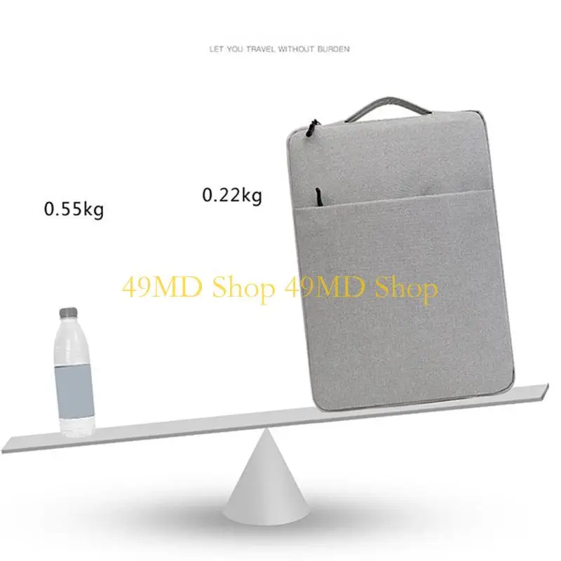 49MD Notebook-Hülle Computer Handtasche Ultra-Slim Proteable Splash Proof Laptop Hülle