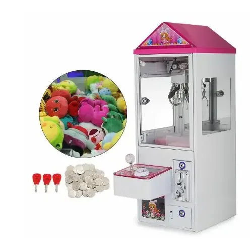 Mini Claw Crane Machine Candy Toy Grabber Catcher Carnival Charge Play Mall 110V/220v