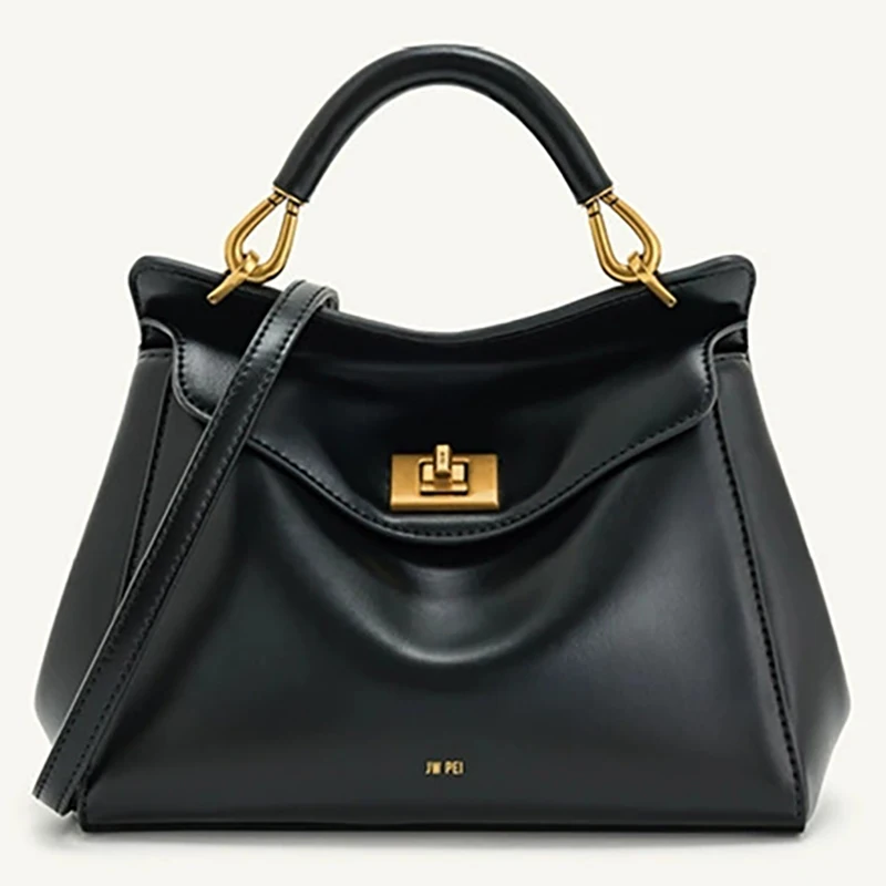 

High end light luxury versatile handbag for women 2025 new model with lock buckle single shoulder crossbody bag for women
