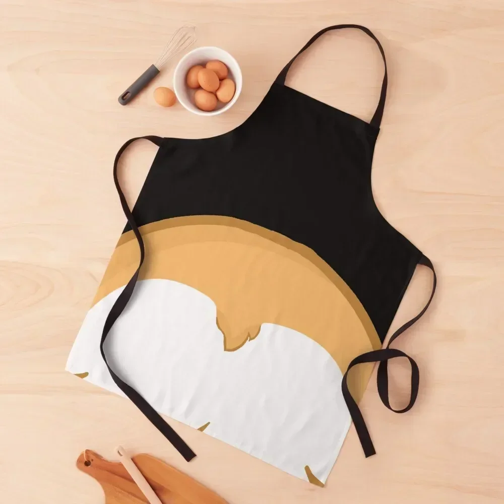 

Cute corgi heart butt Apron Kitchen Women Men'ss Korean christmas kitchen cloths Apron